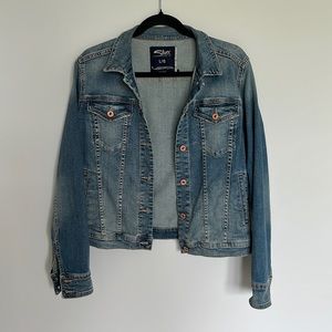 Silver Denim Jacket Large
